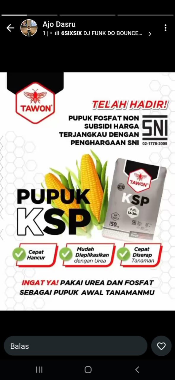 ProdukKu,,KSP dan urea
