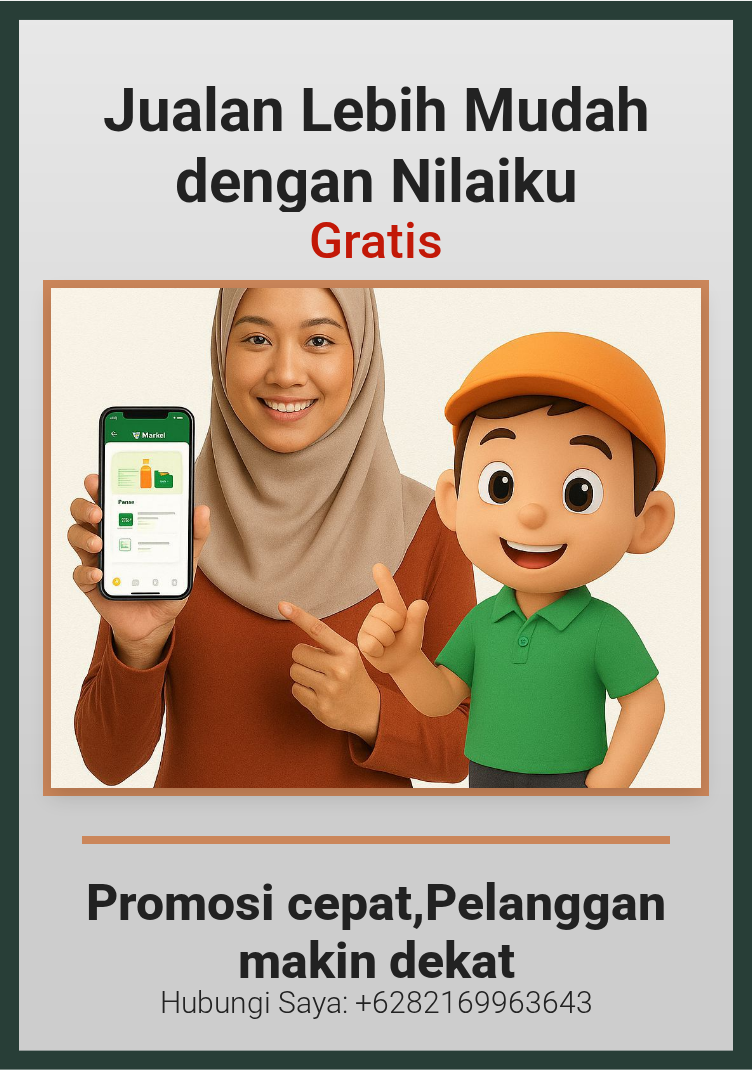 Jualan Lebih Mudah dengan Nilaiku