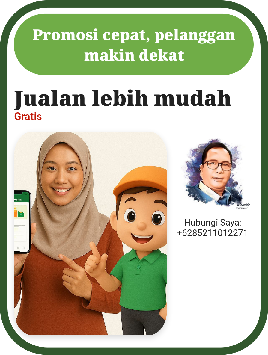 Jualan lebih mudah