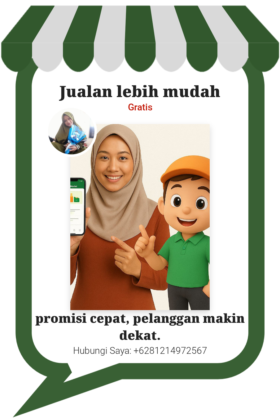 Promosi lebih mudah
