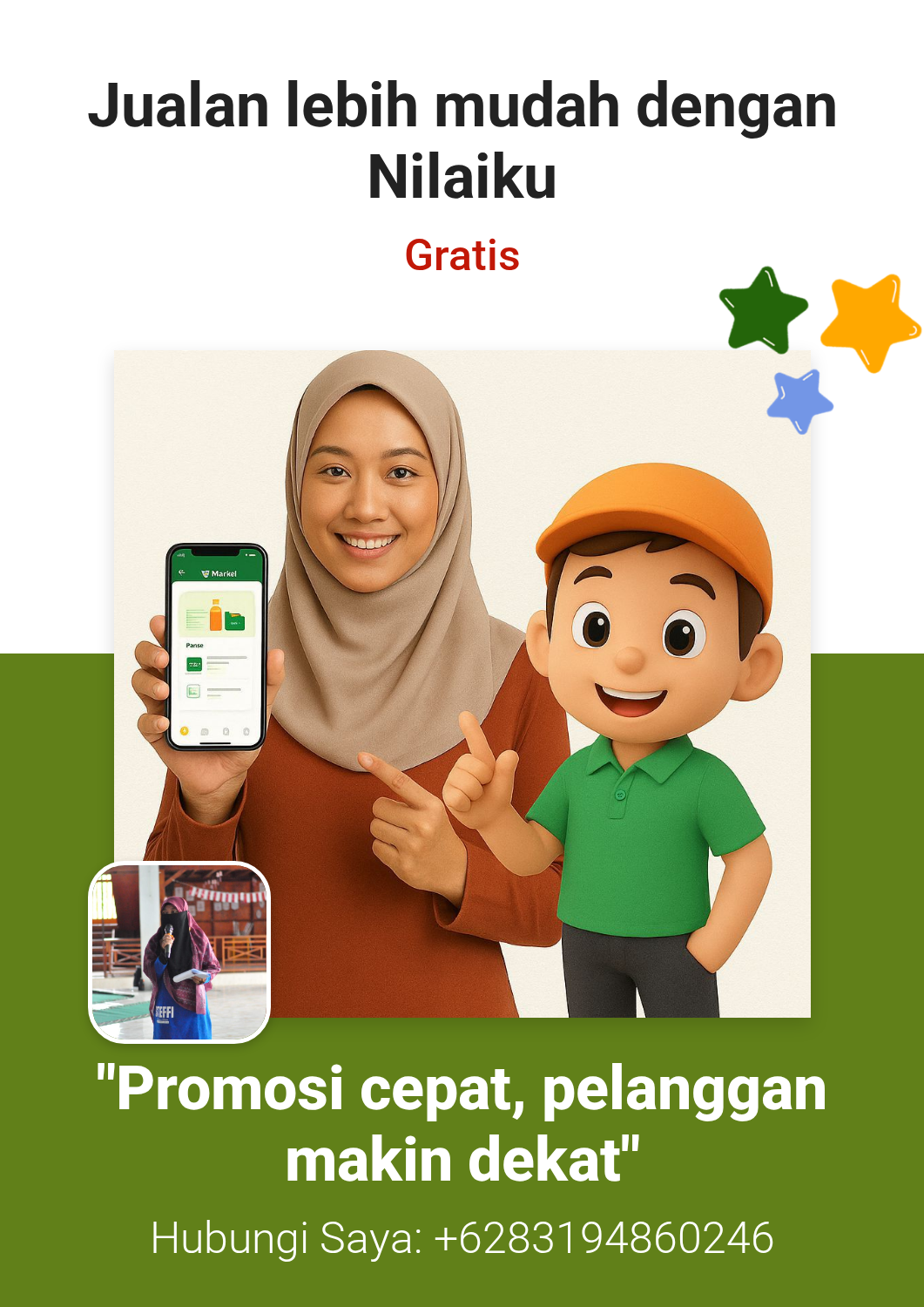 Jualan lebih mudah dengan Nilaiku