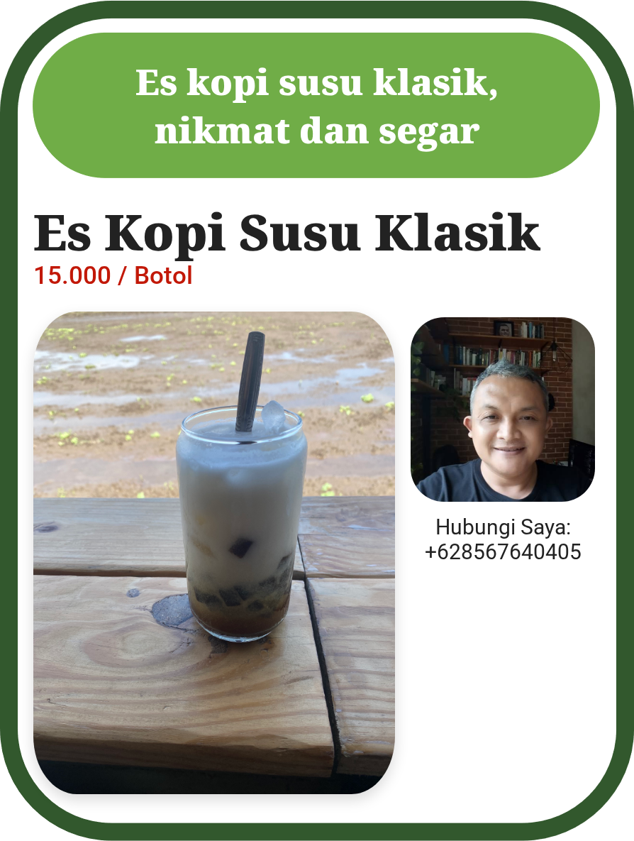 Es Kopi Susu Klasik