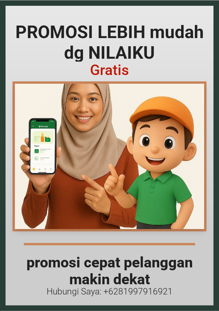 PROMOSI LEBIH mudah dg NILAIKU
