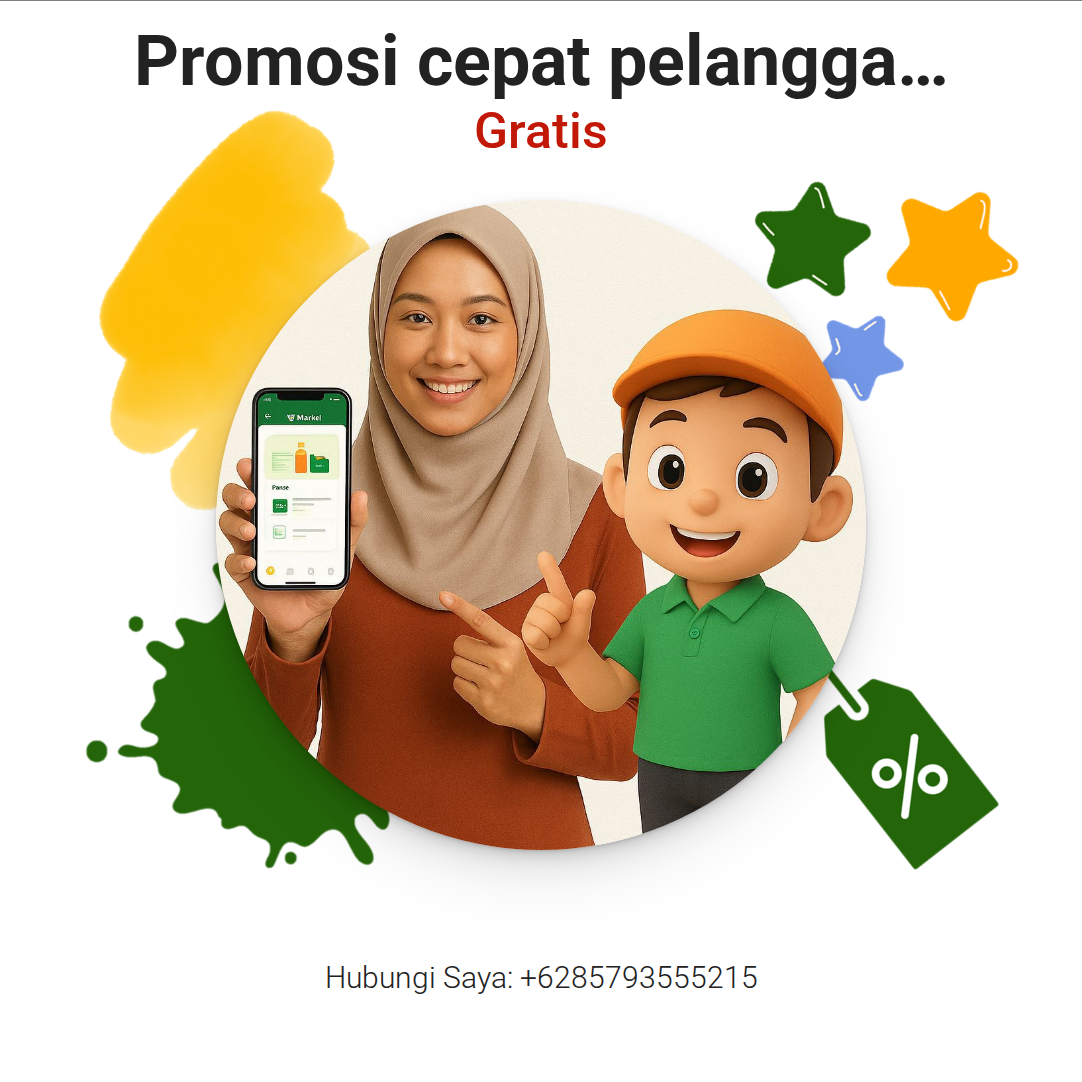 Promosi cepat pelanggan makin dekat