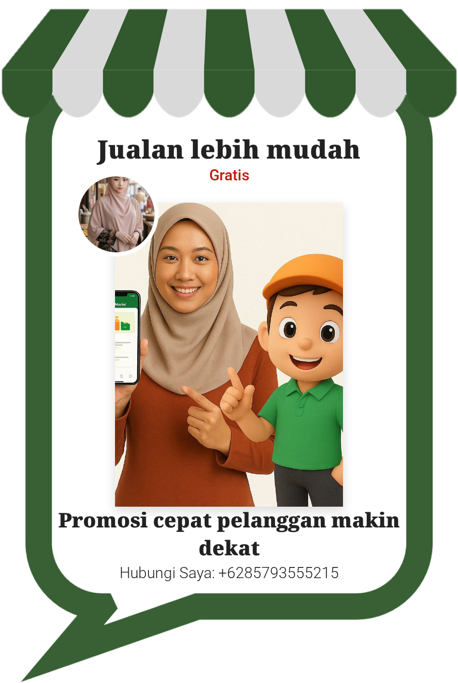 Jualan lebih mudah