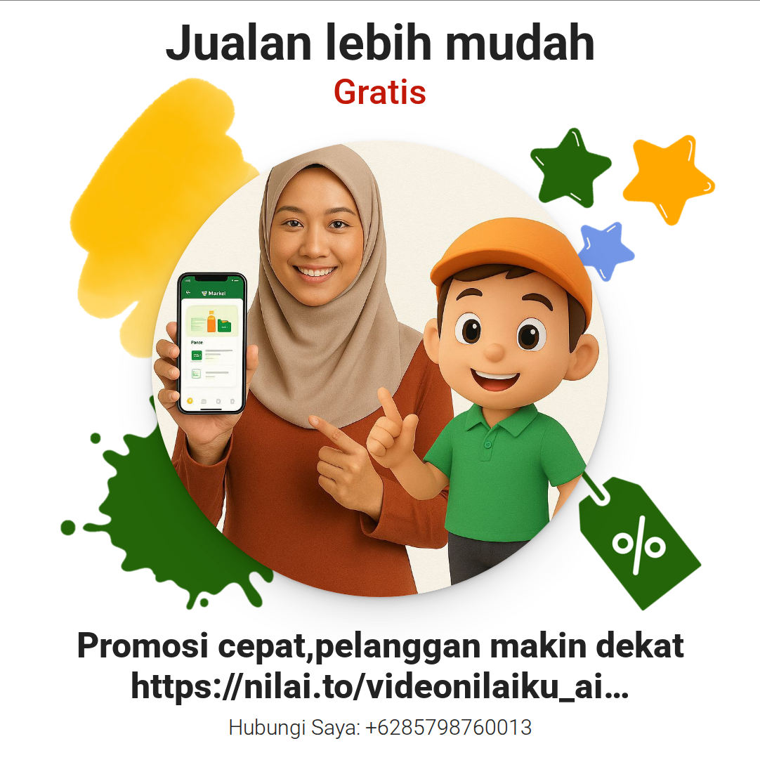 Jualan lebih mudah