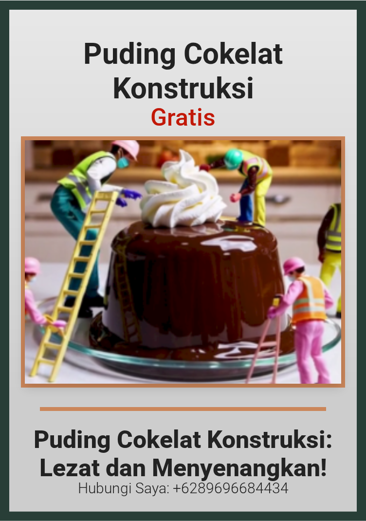 Puding Cokelat Konstruksi