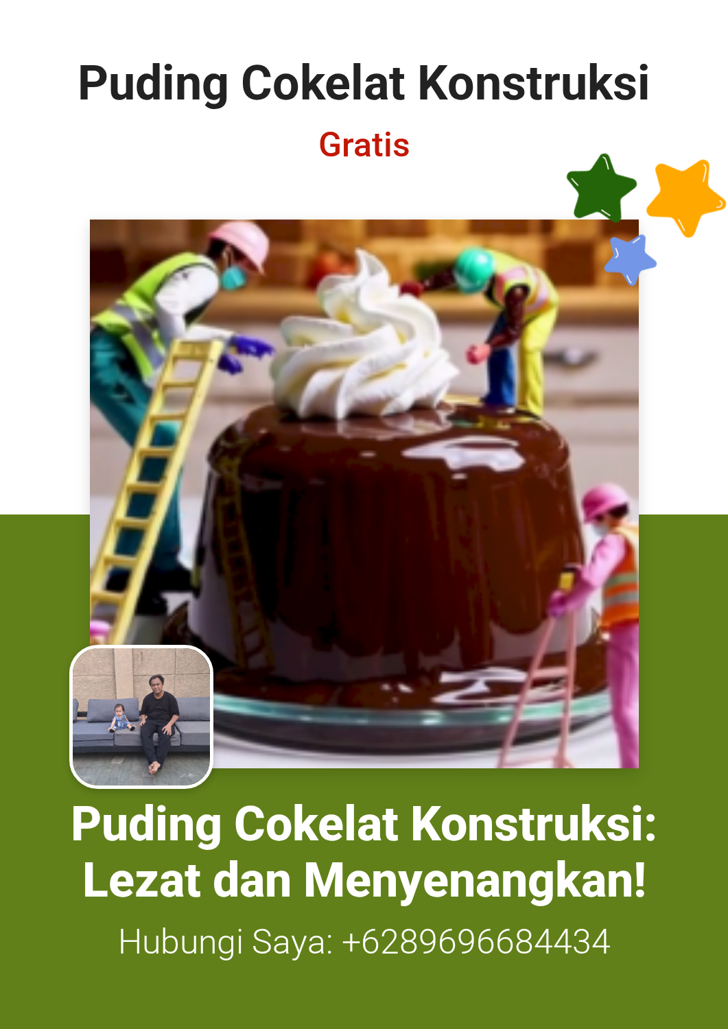 Puding Cokelat Konstruksi