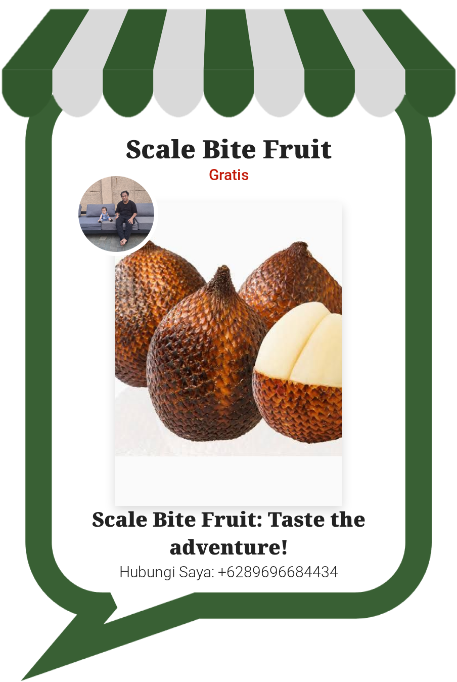 Scale Bite Fruit