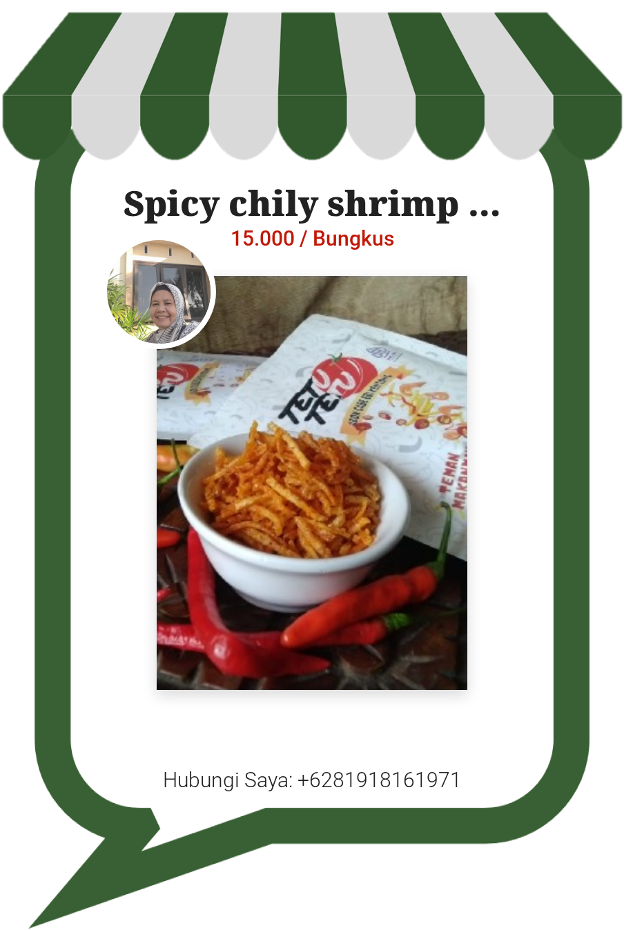 Spicy chily shrimp & crispy potatoes