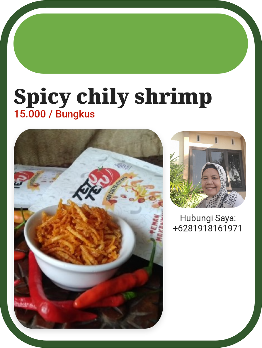 Spicy chily shrimp & crispy potatoes