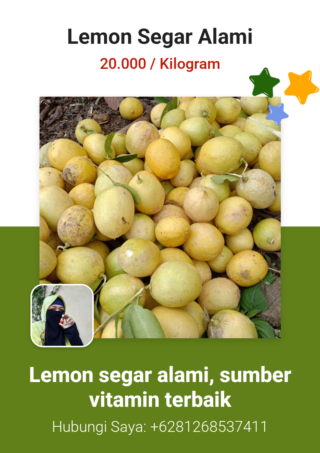 Lemon Segar Alami
