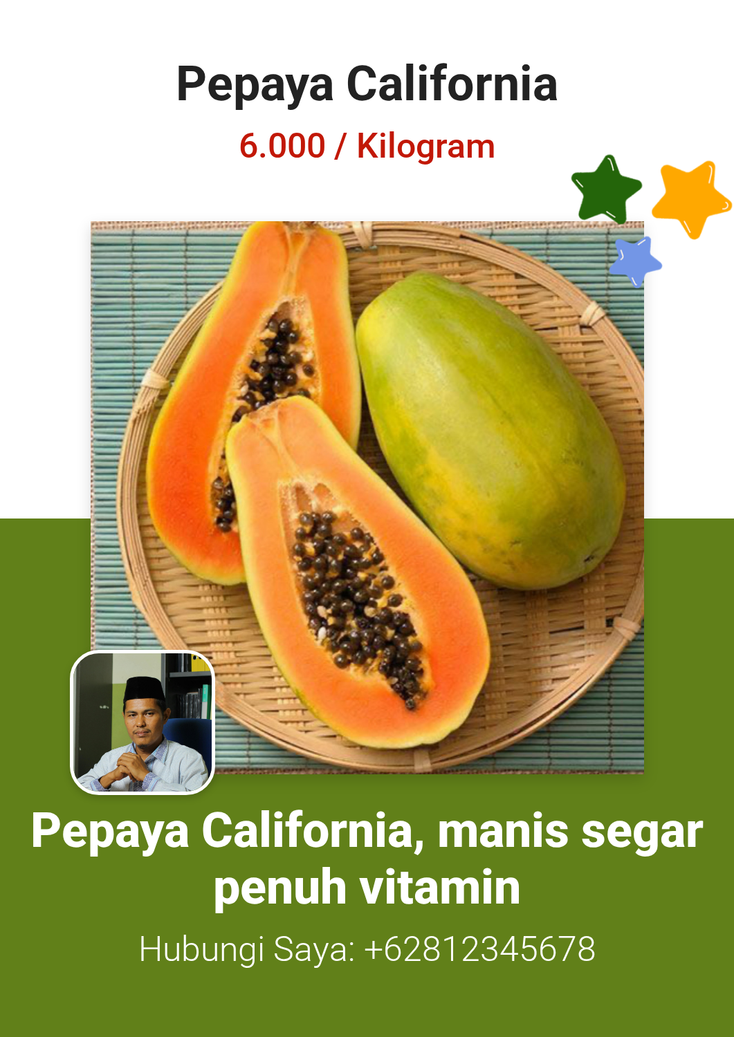Promosi Pepaya California