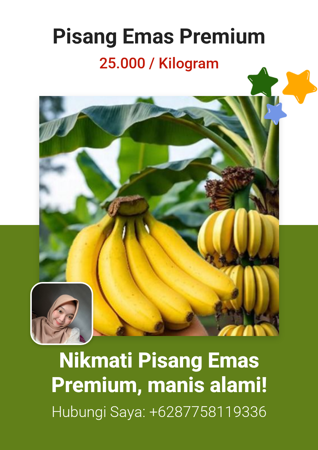 Pisang Emas Premium