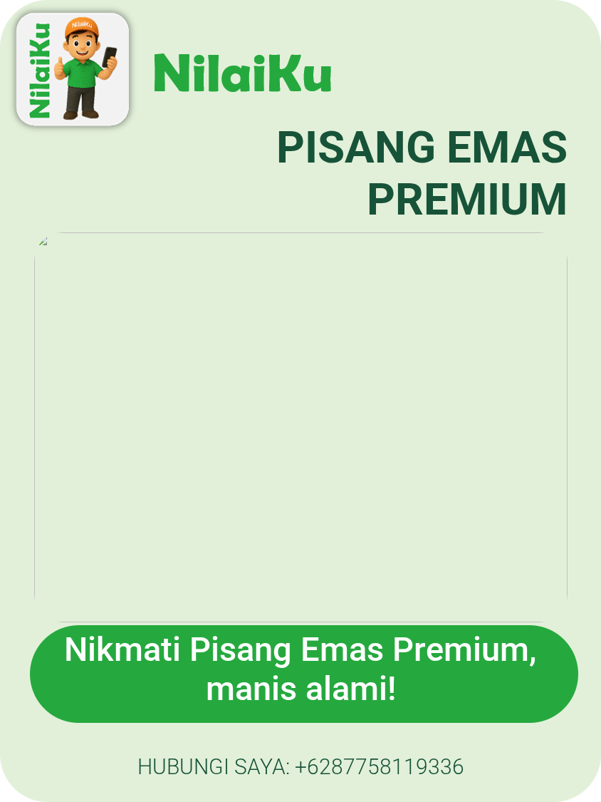 Pisang Emas Premium