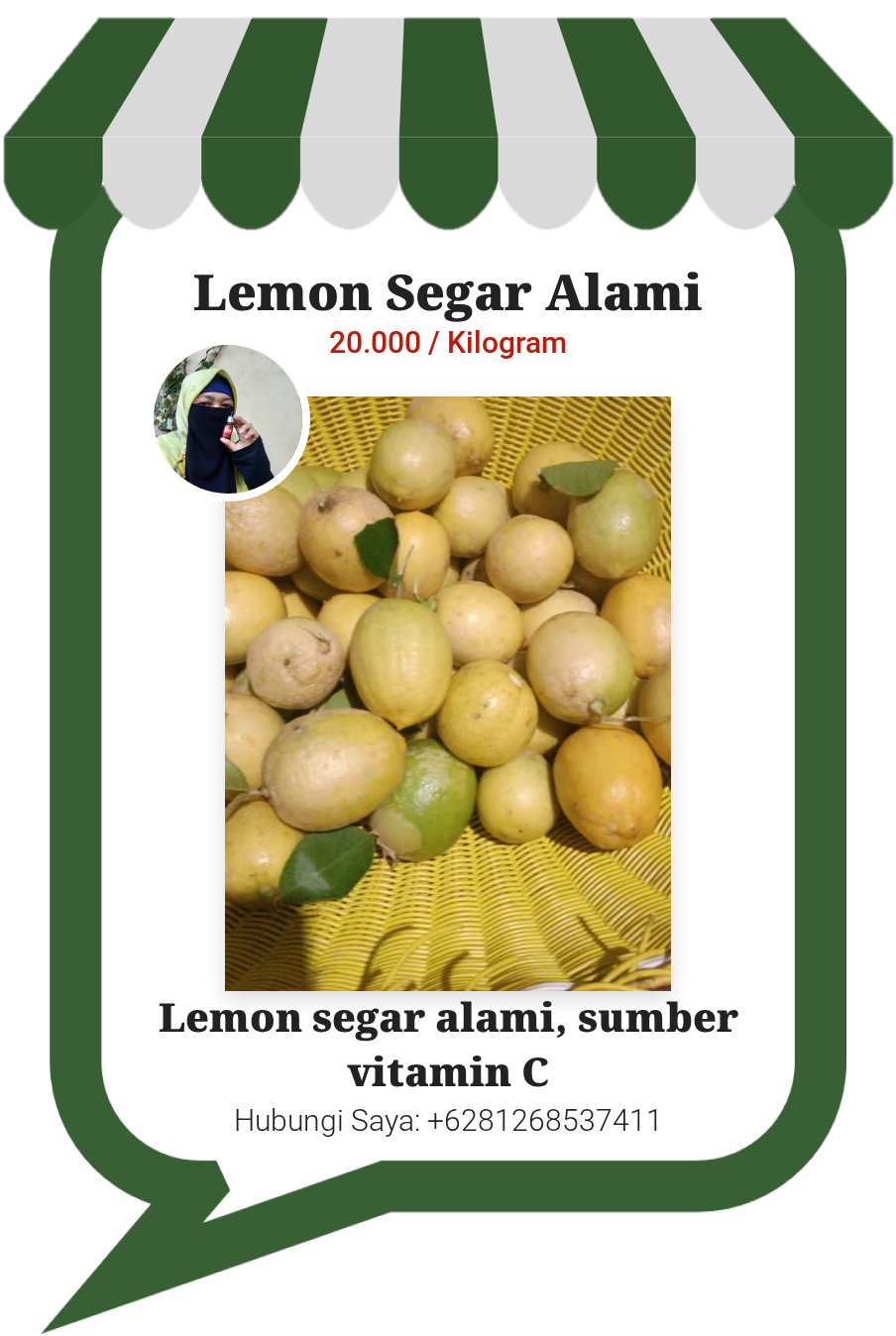 Lemon Segar Alami