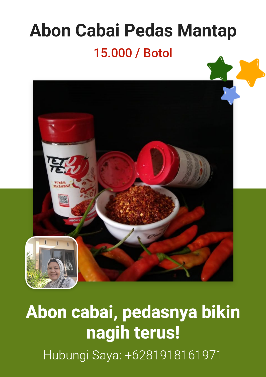 Abon Cabai Pedas Mantap