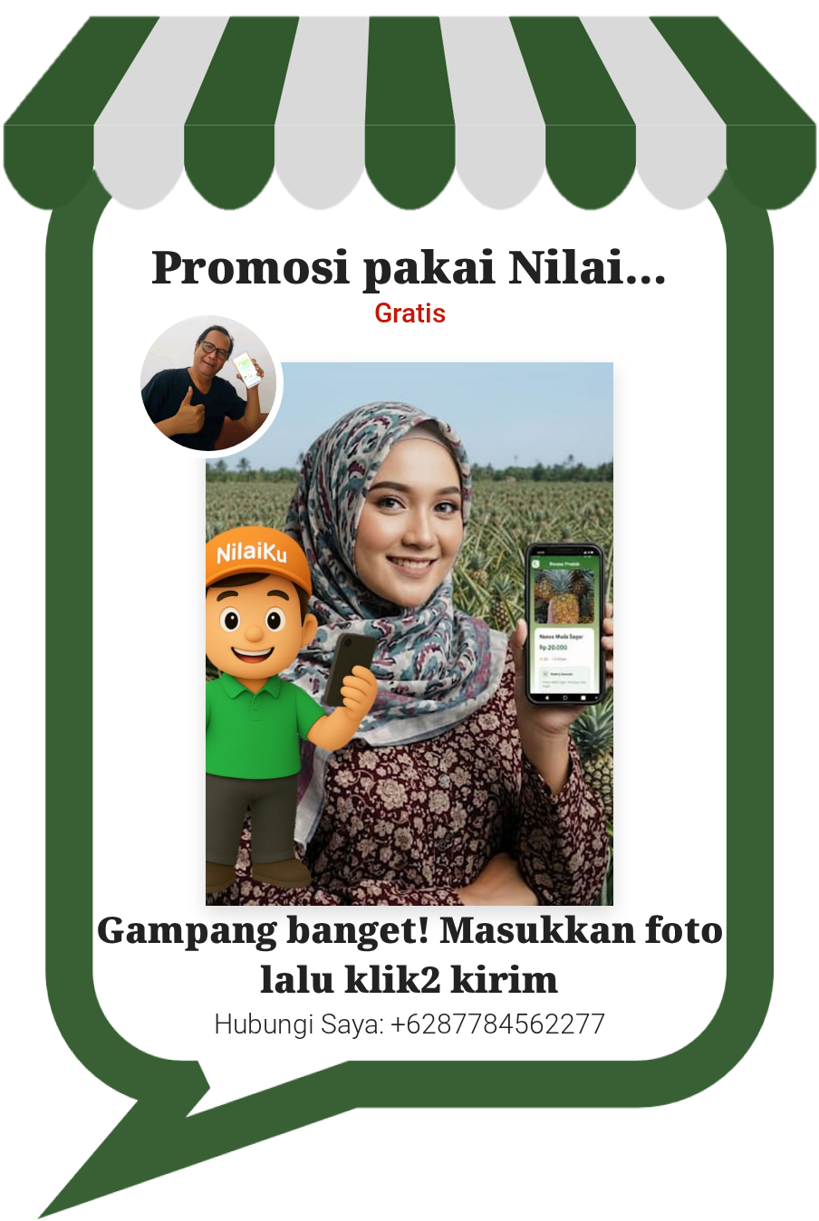 Promosi pakai NilaiKu AI