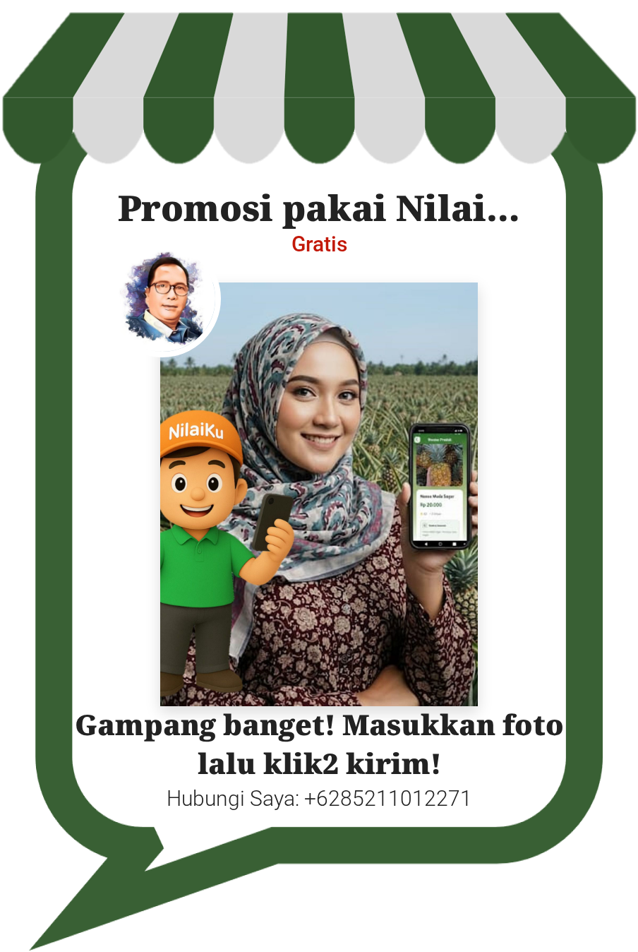 Promosi pakai NilaiKu AI