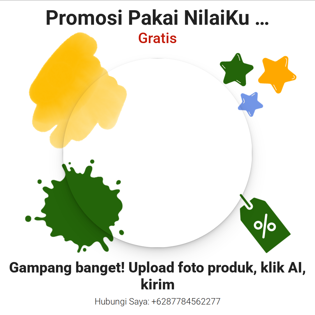 Promosi Pakai NilaiKu AI
