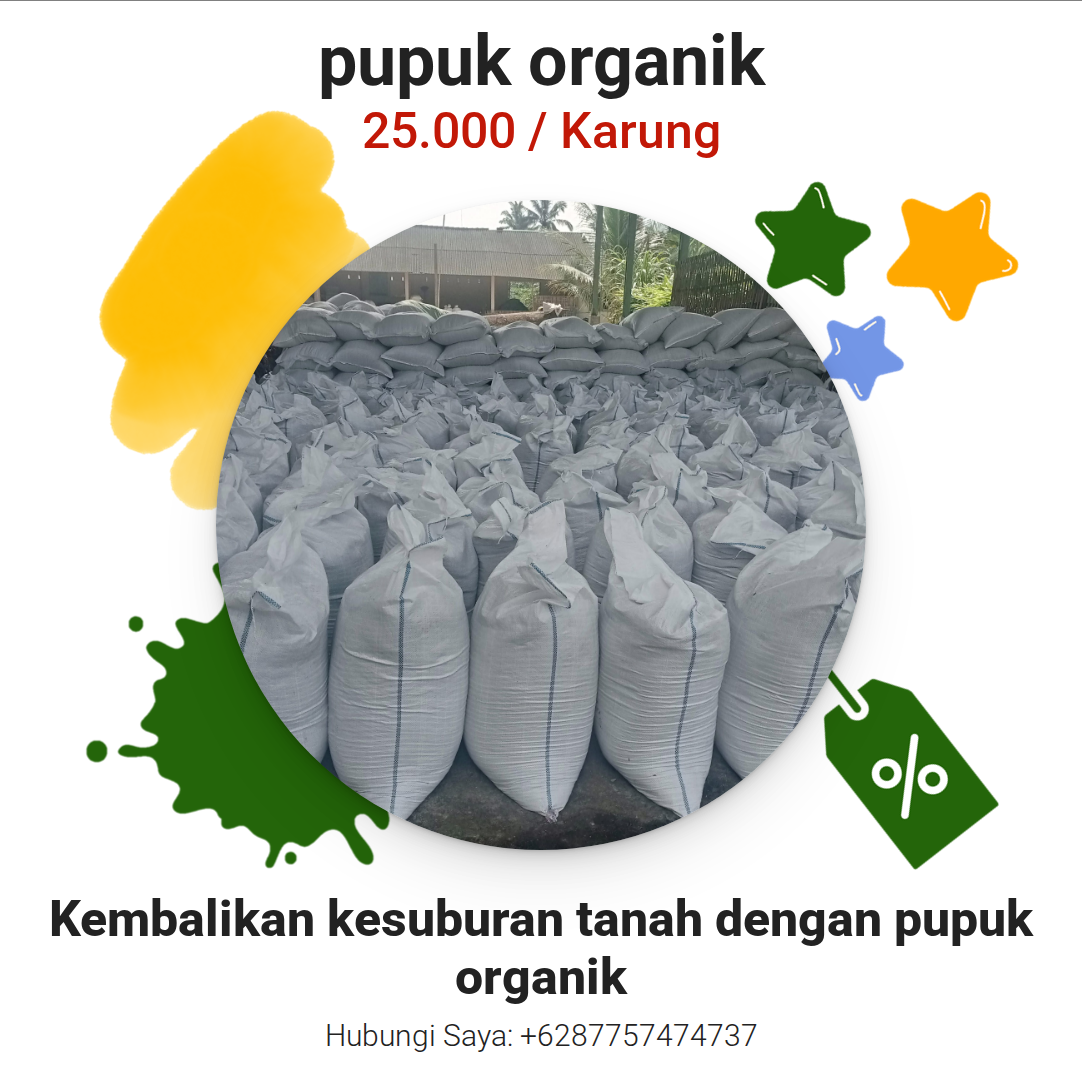 Promosi pupuk organik