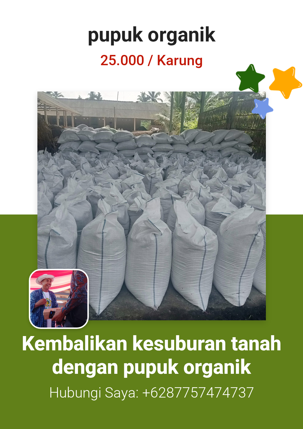 Promosi pupuk organik