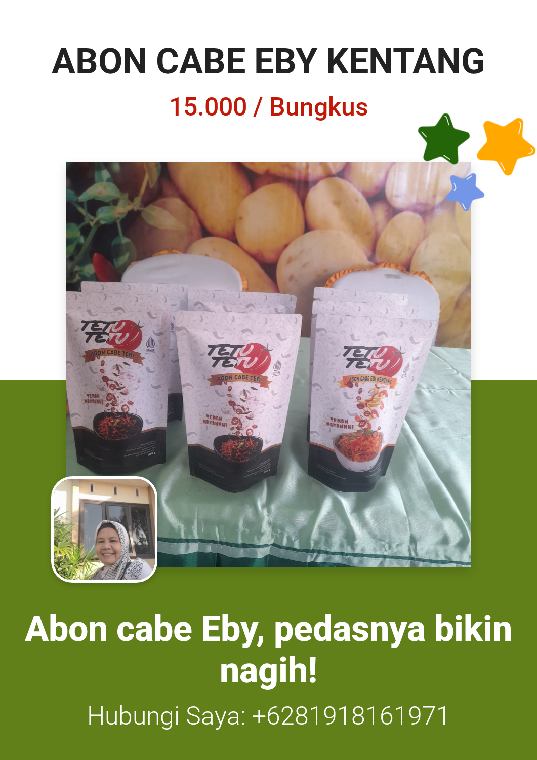 ABON CABE EBY KENTANG