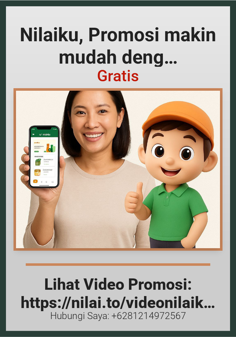 Nilaiku, Promosi makin mudah dengan AI