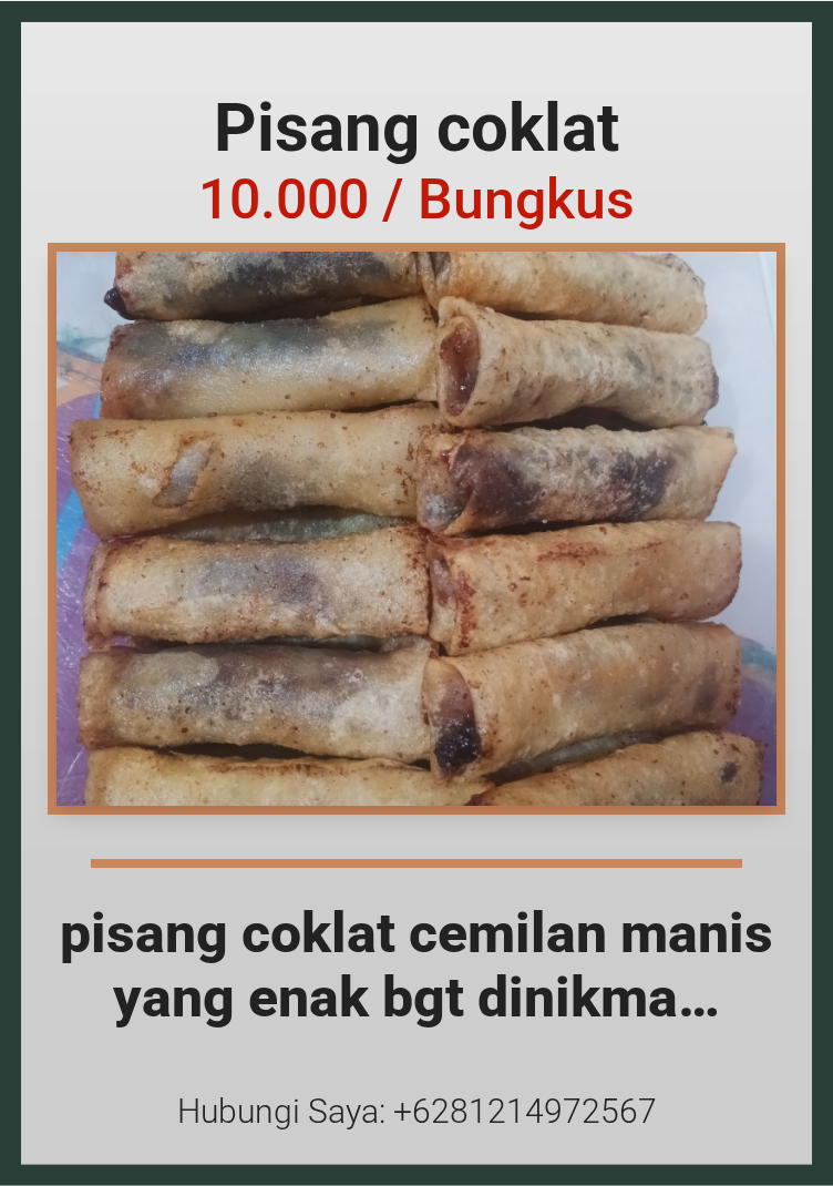 Pisang coklat