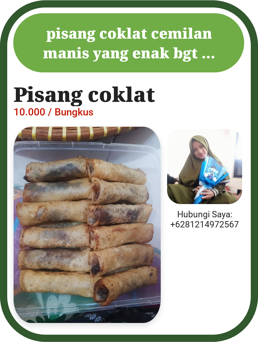 Pisang coklat