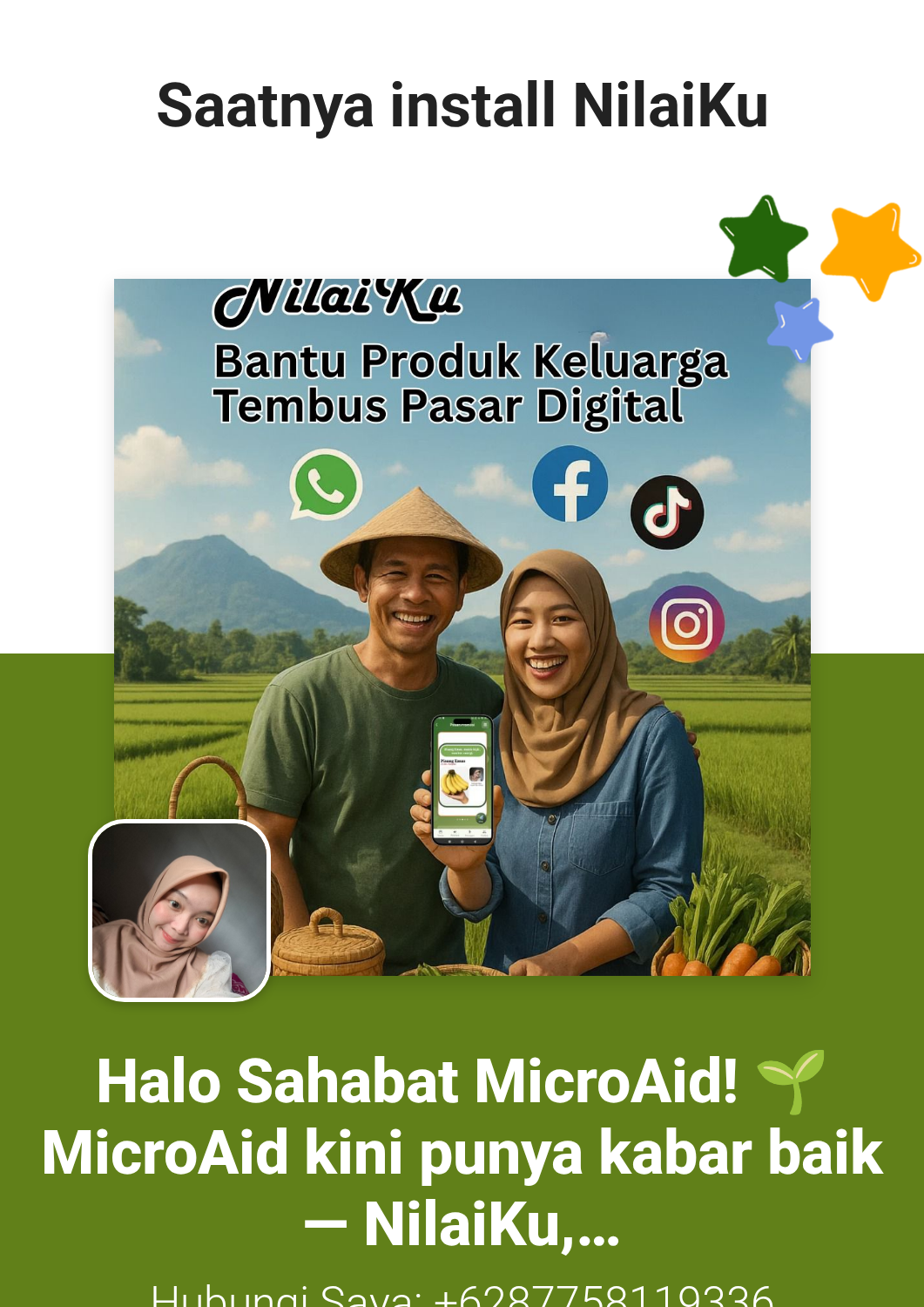 Saatnya install NilaiKu