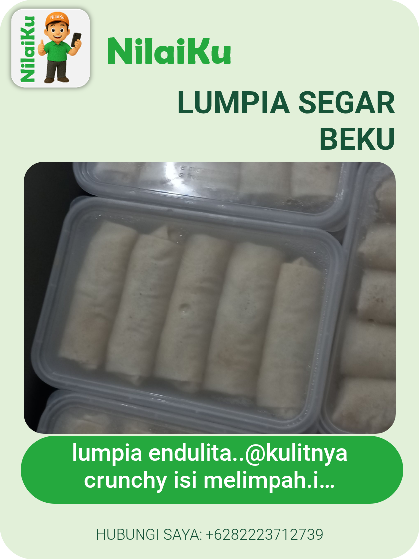 Promosi Lumpia Segar Beku