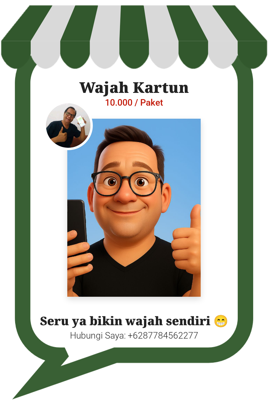 Wajah Kartun