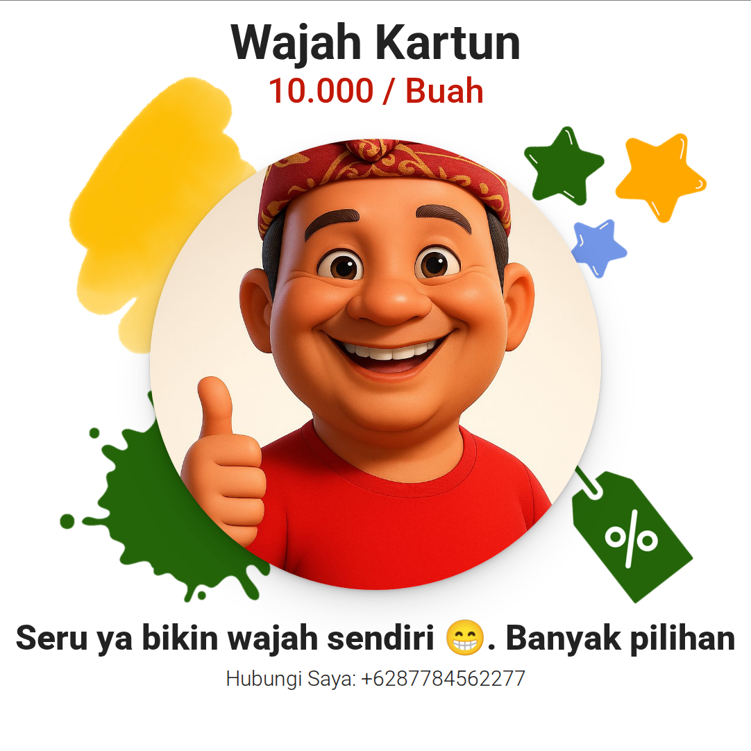 Wajah Kartun