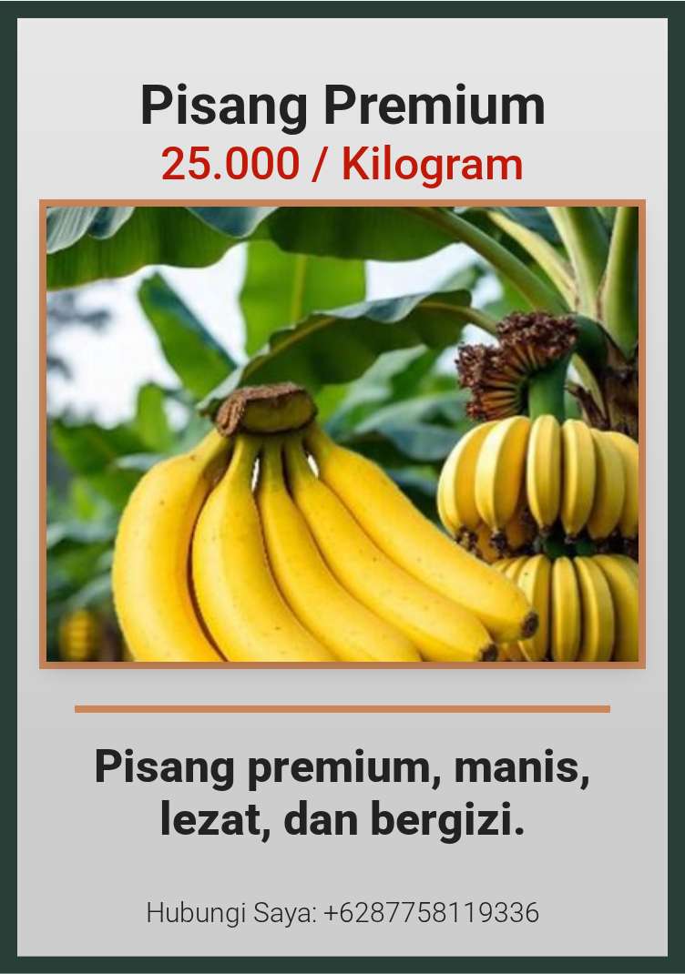 Pisang Premium