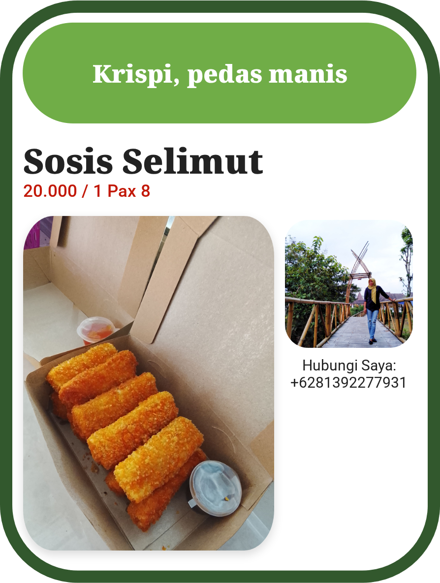 Promosi Sosis Selimut
