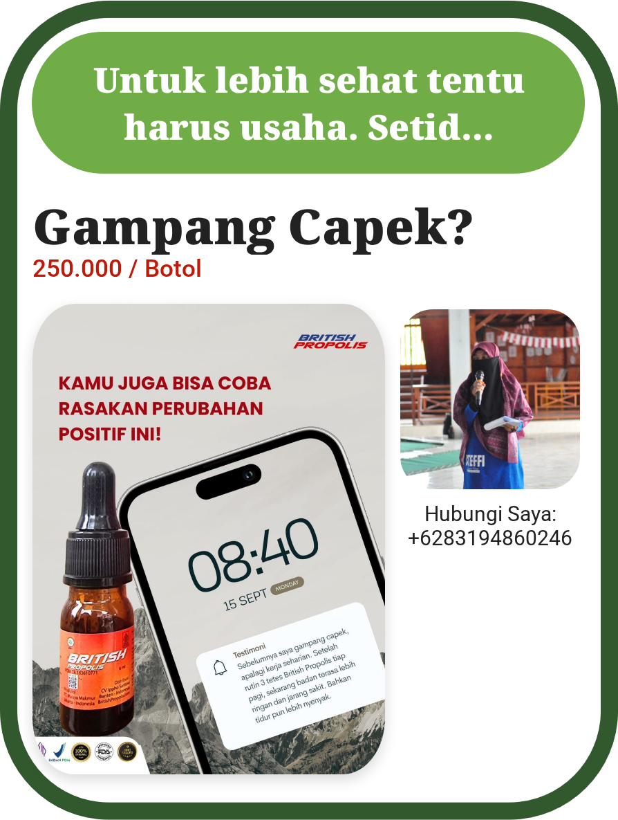 Gampang Capek? Nih, Cobain!
