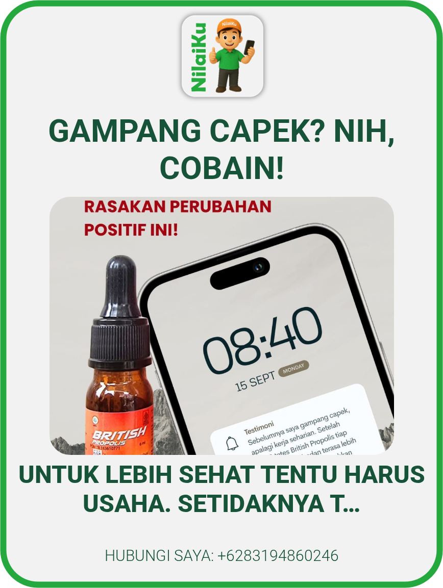 Gampang Capek? Nih, Cobain!