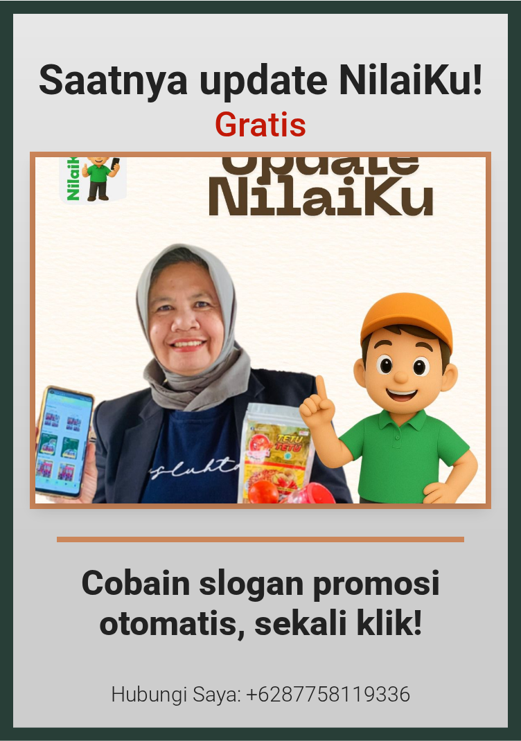 Saatnya update NilaiKu!
