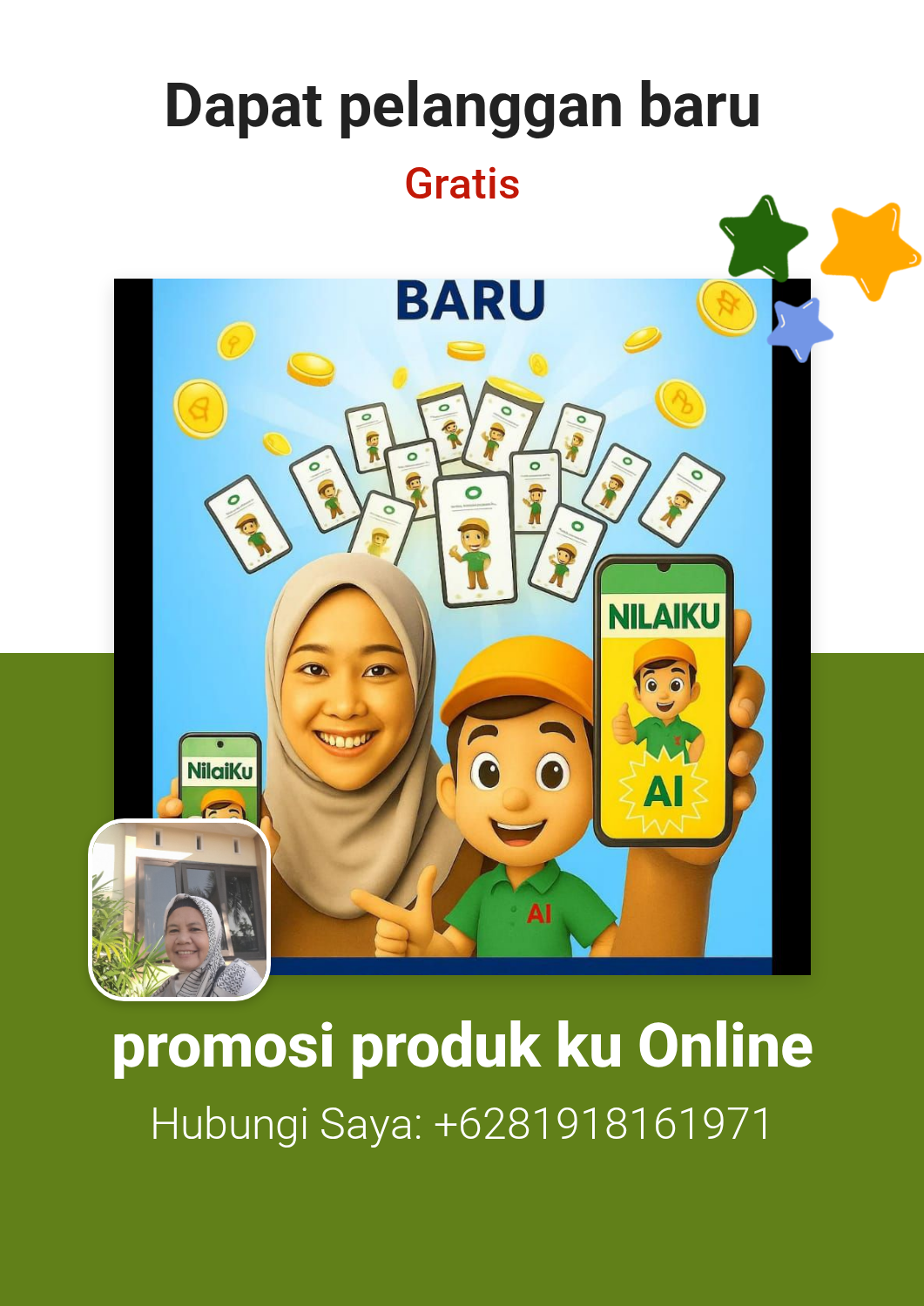 Dapat pelanggan baru