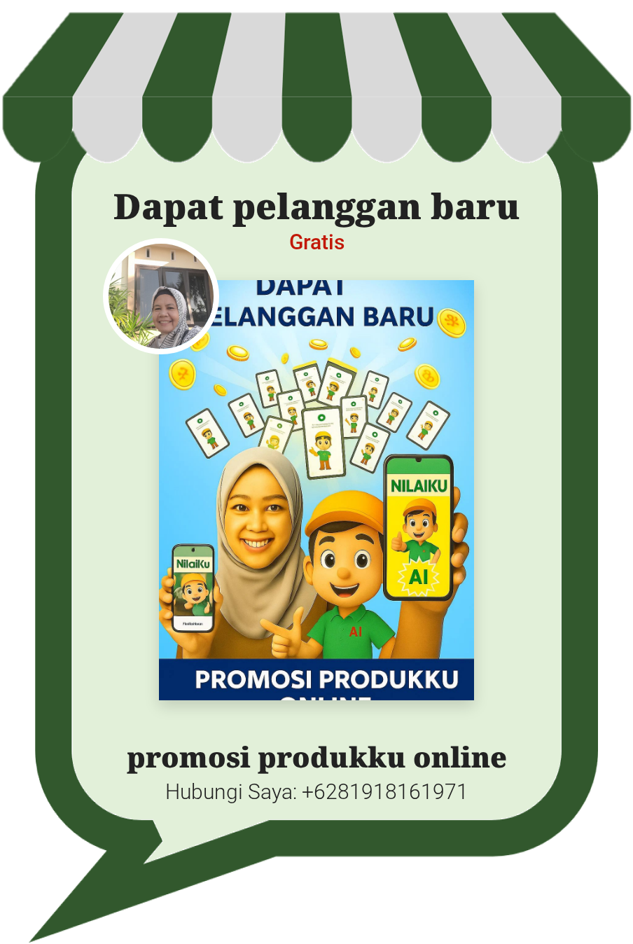 Dapat pelanggan baru