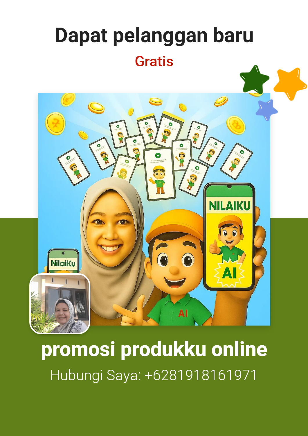 Dapat pelanggan baru