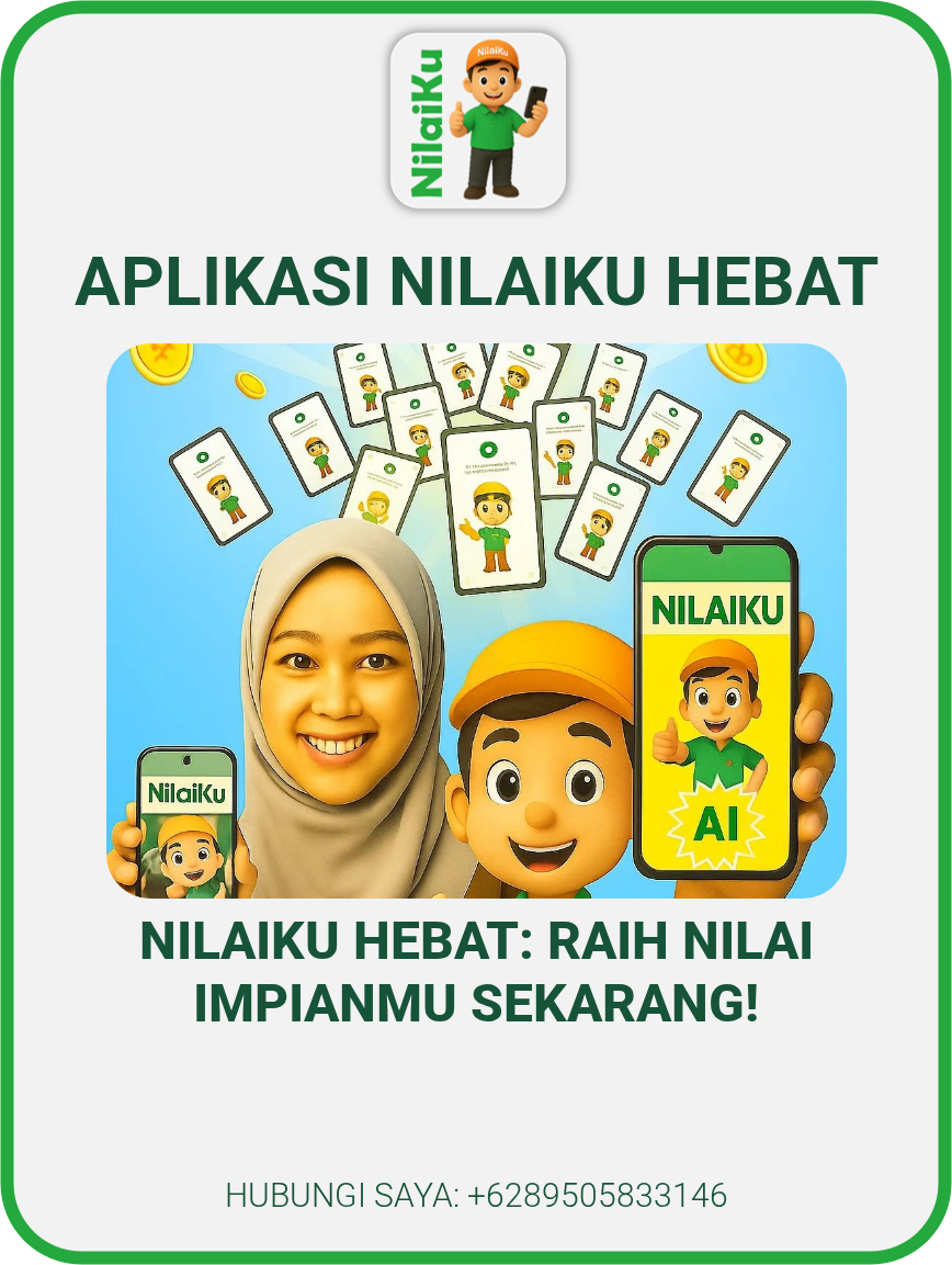 Promosi Aplikasi NilaiKu Hebat