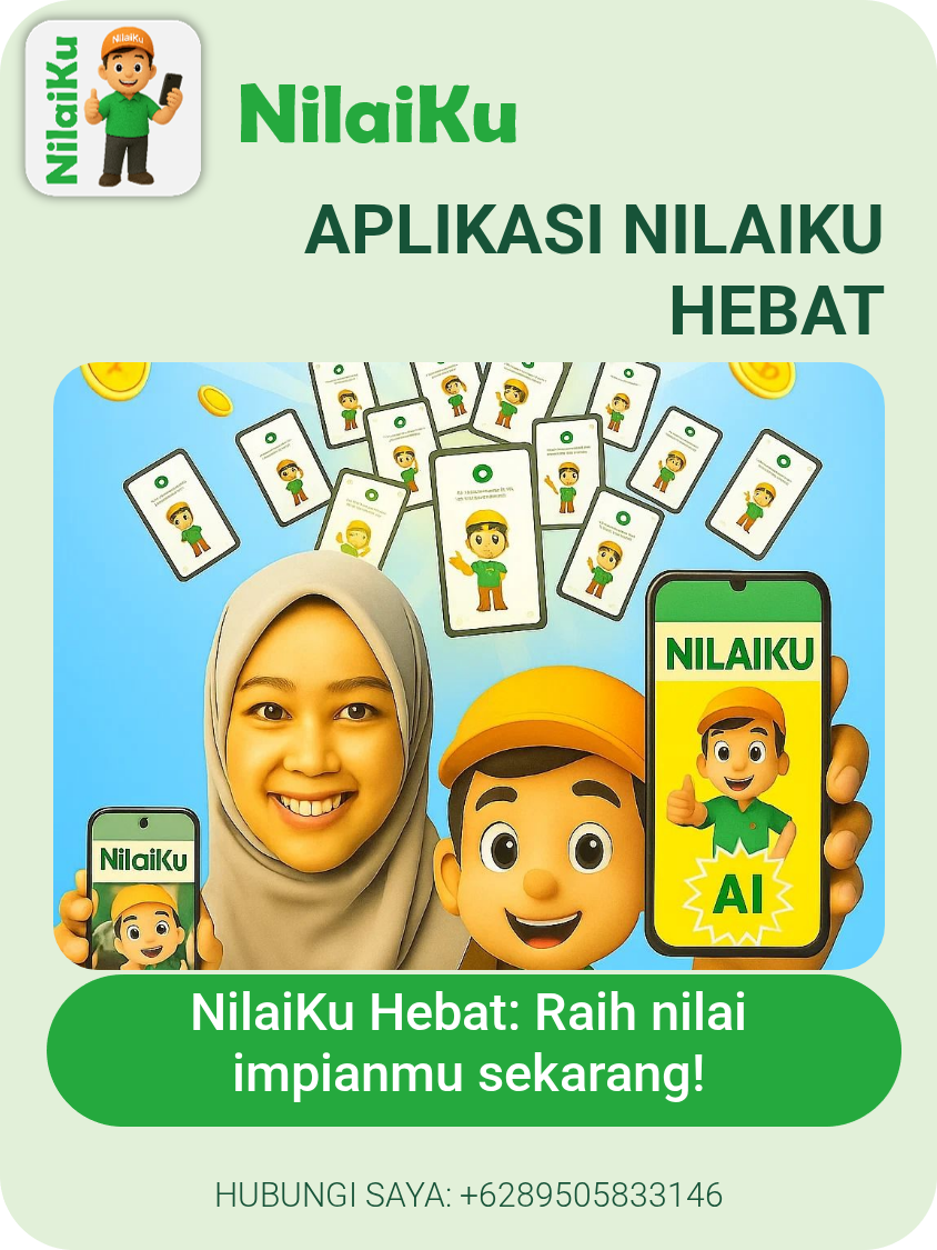 Promosi Aplikasi NilaiKu Hebat