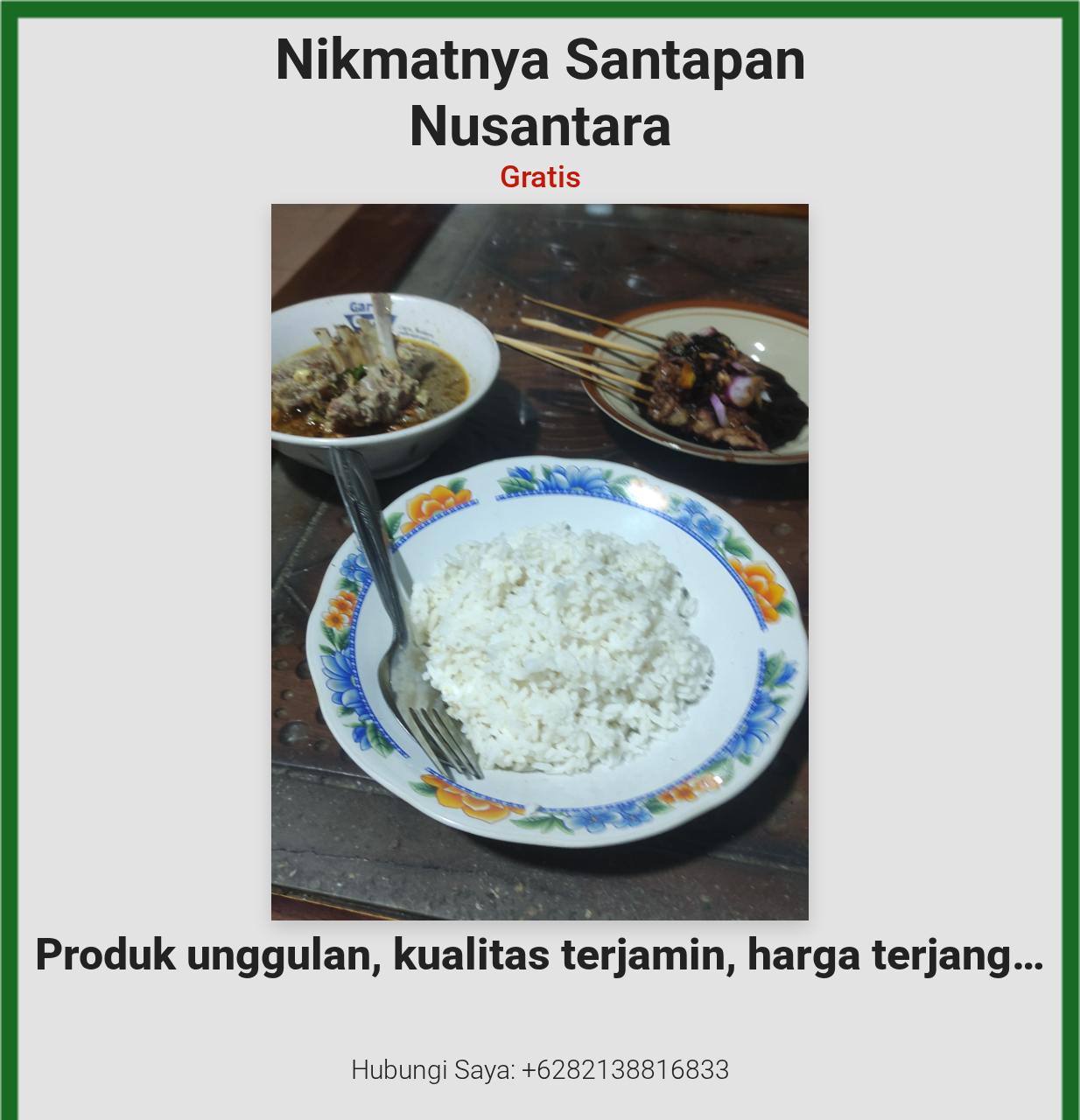 Santapan Nusantara