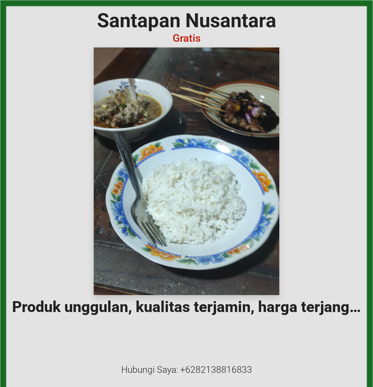 Santapan Nusantara