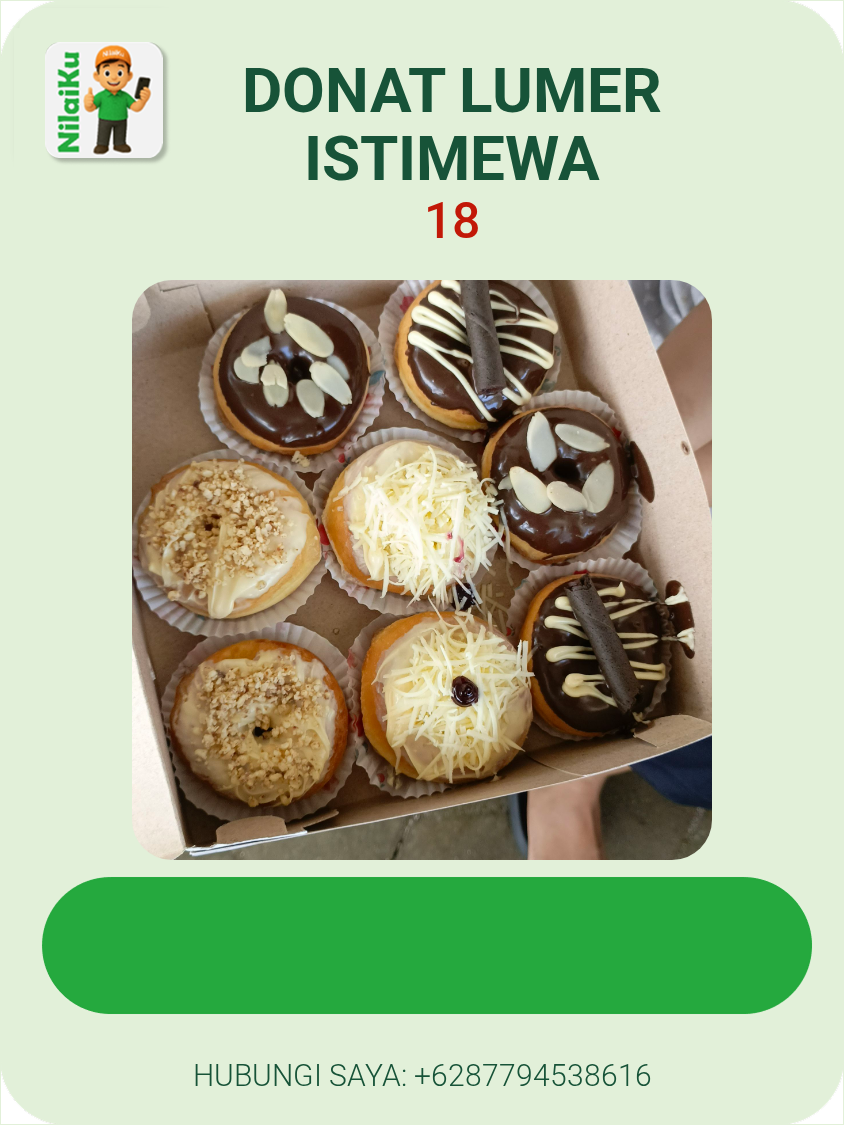 Promosi Donat Lumer Istimewa