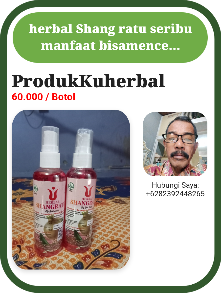 Promosi ProdukKuherbal Shang ratu