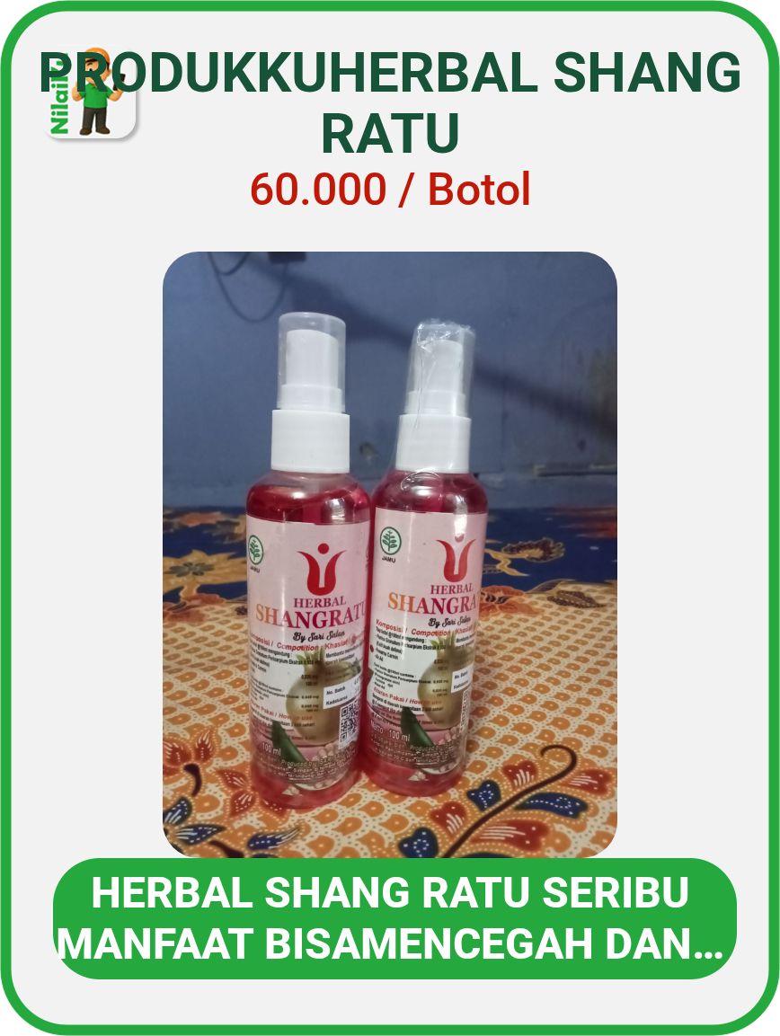 Promosi ProdukKuherbal Shang ratu