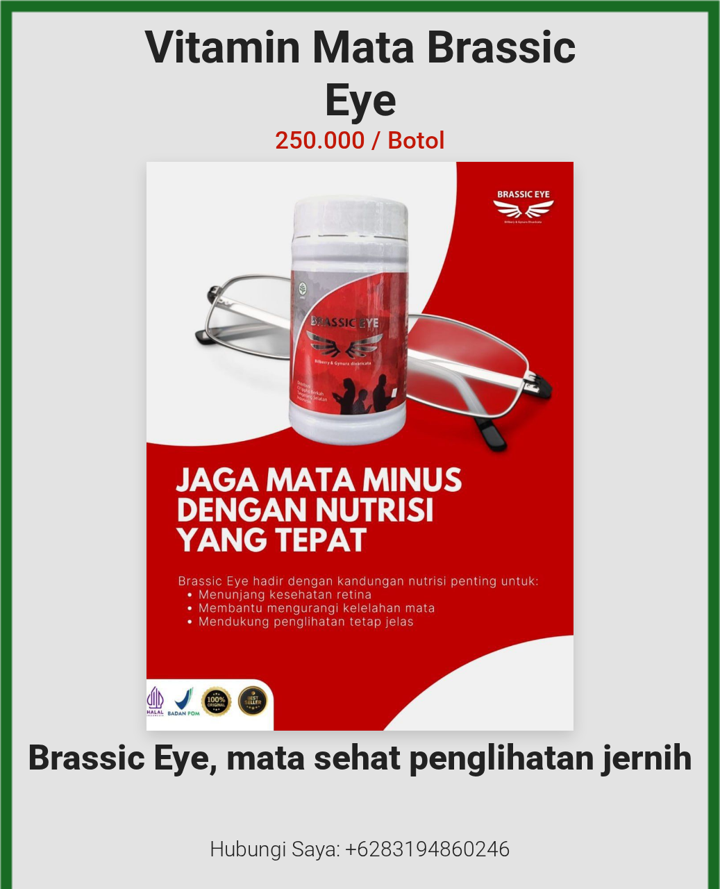 Vitamin Mata Brassic Eye